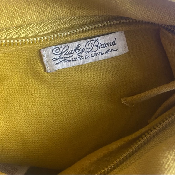 Lucky Brand Blue Ocean Waves with Beads Crossbody Purse - Picture 6 of 6